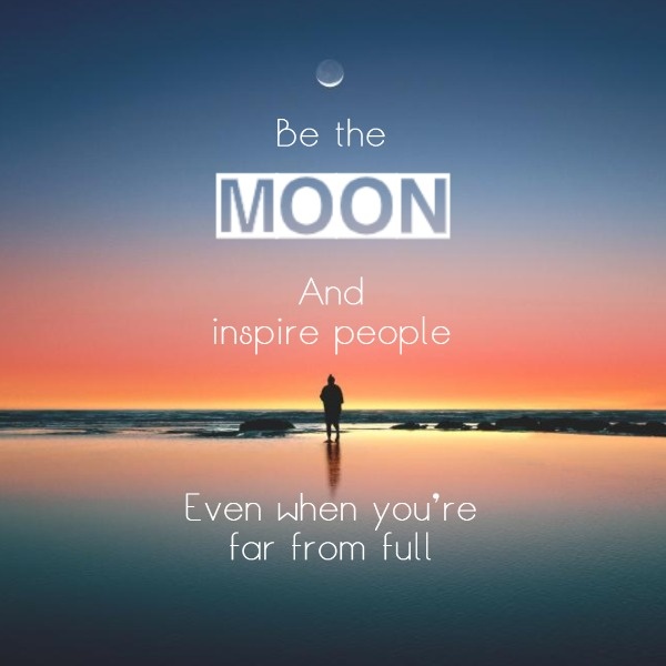 Moon Quote Instagram Post