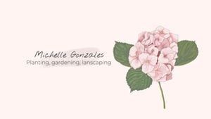 rights, flower, video, Pink Floral Landscaping Youtube Banner Youtube Channel Art Template