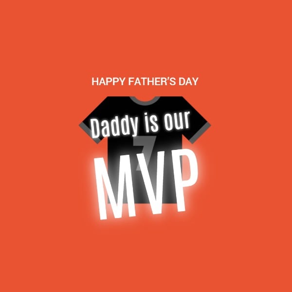 Happy Father's Day Mvp Instagram Post Template Instagram Post