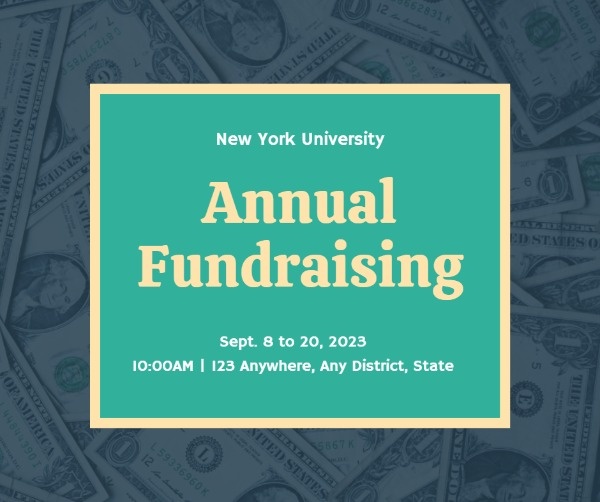 New York University Of Annual Fundraising    Facebook Post