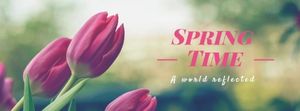 season, 春季, 季节, Spring Time Facebook Cover Template
