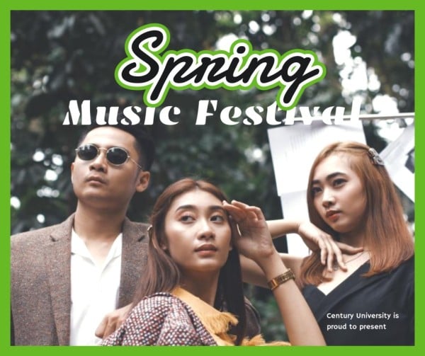 Green Spring Music Festival Facebook Post