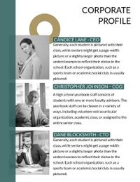business, company, building, Created By The Fotor Team Yearbook Template