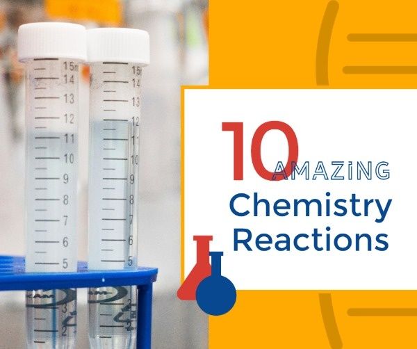 Chemistry Reactions Facebook Post