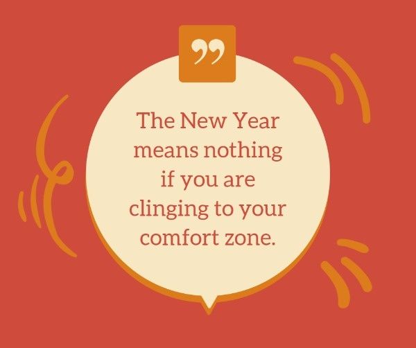 inspiration, encouragement, life, New Year Inspiring Quote Facebook Post Template