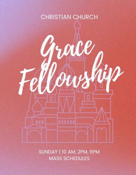 Pink Grace Fellowship Christian Church Program