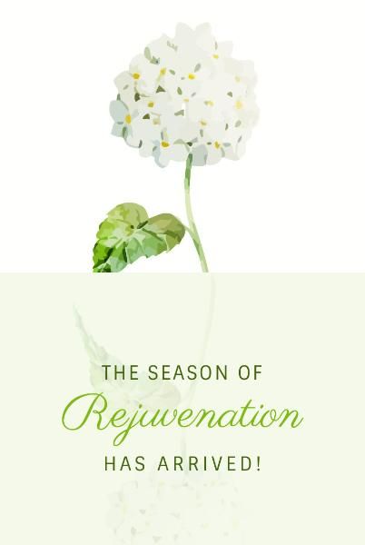 season, rejuvenation season, spring time, Spring  Pinterest Post Template