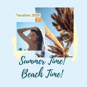 travel, tour, journey, Summer Time Photo Collage Photo Collage (Square) Template