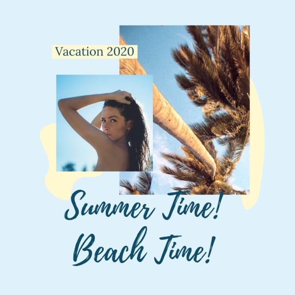 Summer Time Photo Collage