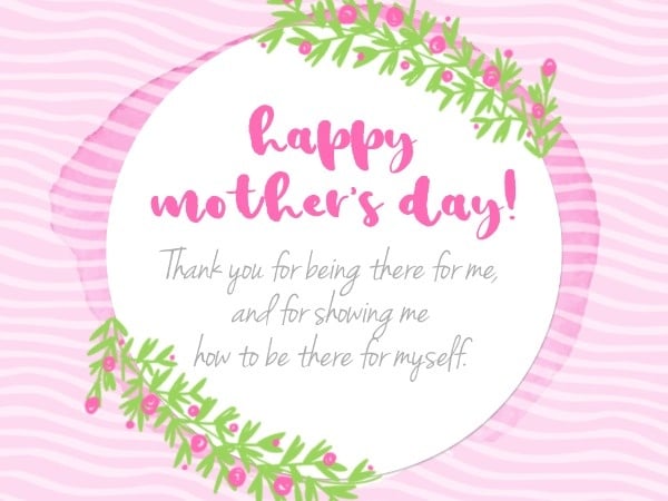 Happy Mother Day Card Card
