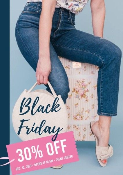 business, marketing, promotion, Black Friday Big Sale Poster Template