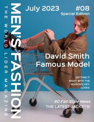 無料でカスタマイズできるファッション雑誌の表紙のテンプレート Fotorデザインツール