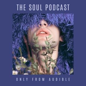 man, flowers, photo, Purple The Soul Podcast Cover Template