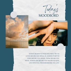 branding, promotion, quote, Photo Collage About Life Instagram Post Template