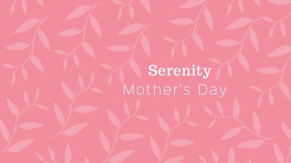 mothers day, event, love, Mother's Day Simple Cover Youtube Channel Art Template