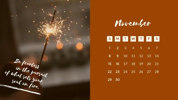 quote, inspiration, encouragement, Fireworks Calendar Template