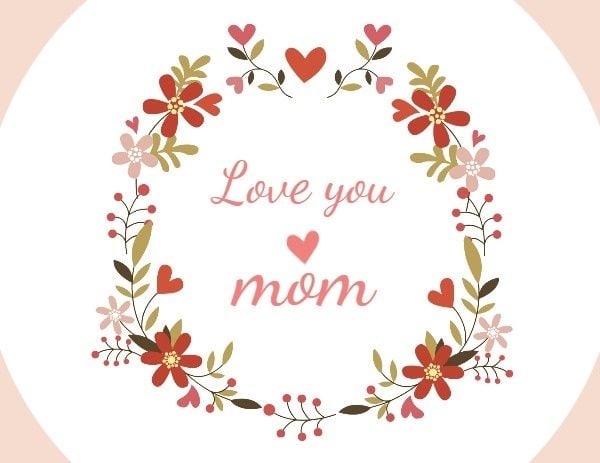mothers day, mum, life, Mother's Day Greeting Label Template