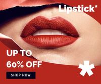 sale, discount, online ads, Red Lipstick Banner Ads Large Rectangle Template