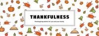 festival, holiday, reunion, Thanksgiving Wishes Facebook Cover Template