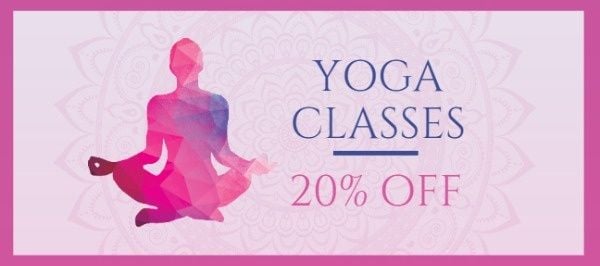 yoga, poster, course, Sports Sales Gift Certificate Template
