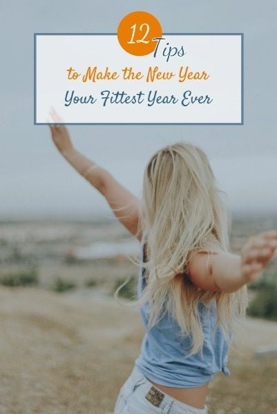 sport, sports, healthy, Tips To A Better New Year Pinterest Post Template