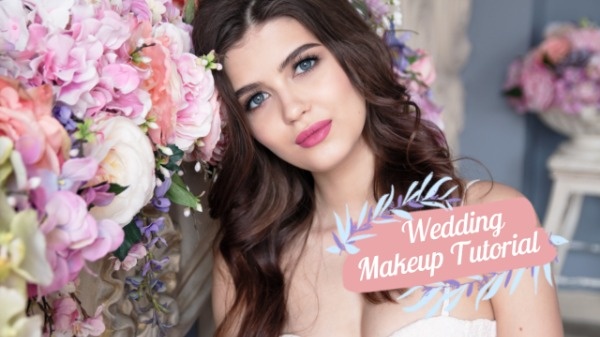 Wedding Makeup Tutorial Youtube Thumbnail