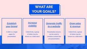 business, life, ppt, Social Media Strategy Presentation Template