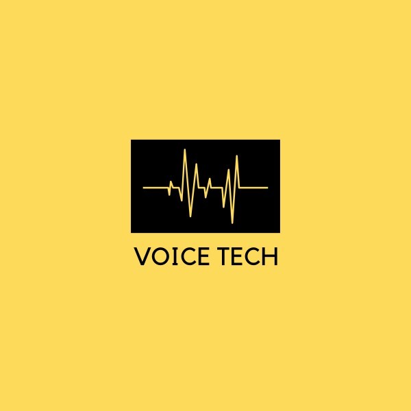 Yellow Voice Tech Logo Logo