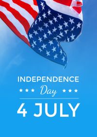 usa, flag, festival, Independence Day 4 July Celebration Poster Template