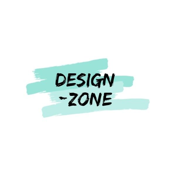 art, life, fonts, Design Zone Logo Template