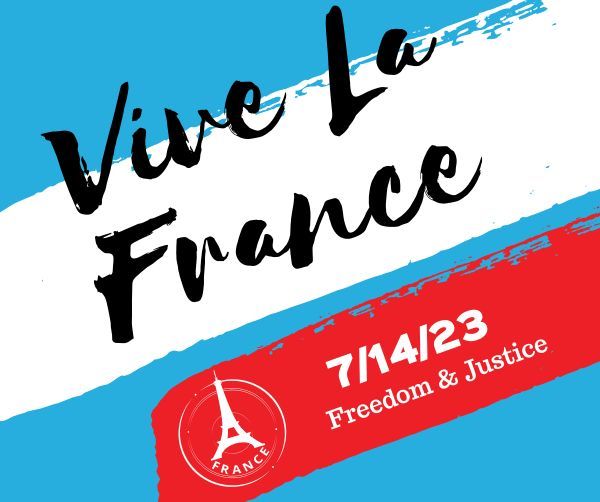 法国日庆祝活动 Facebook帖子