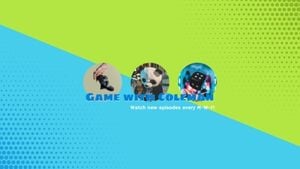 Blue And Green Background Gaming Banner Youtube Channel Art