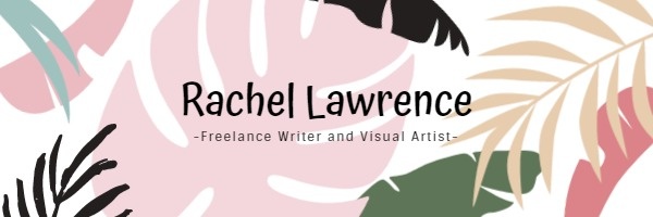 Freelance Hand-drawn Leaves Banner Email Header