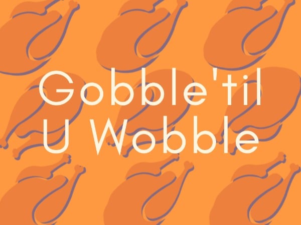 Simple thanksgiving メッセージカード