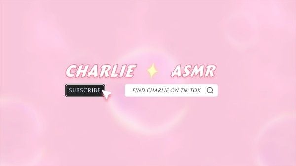 柔和的粉红色最小ASMR Youtube频道封面