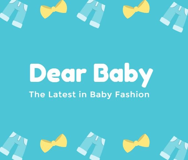 child, kid, children, The Latest Baby Fashion  Label Template