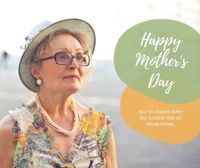 mothers day, mother day, greeting, Simple Mother's Day Wishes Facebook Post Template