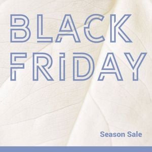 promotion, discount, social media, White Black Friday Sale Instagram Ad Template