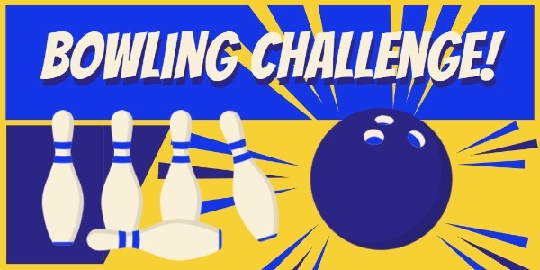 Bowling Challenge Twitter Post