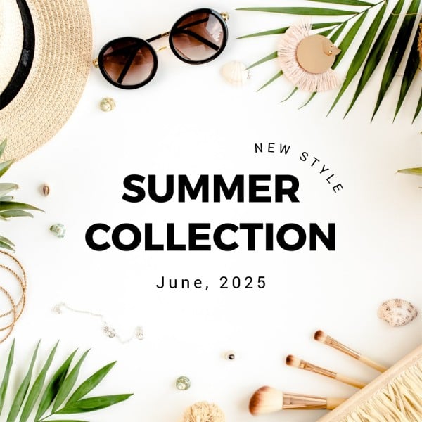 Beige White New Fashion Style Summer Collection