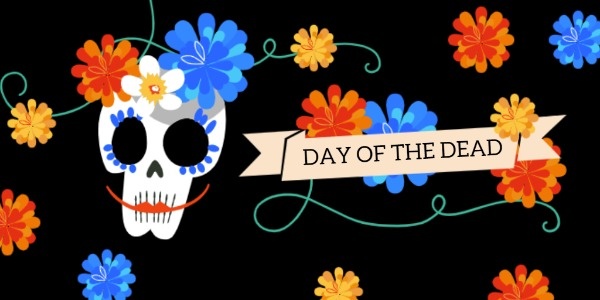 Day Of The Dead Twitter Post