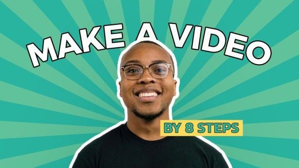 tips, how to, ideas, Green Simple Tutorial Video Cover Youtube Thumbnail Template