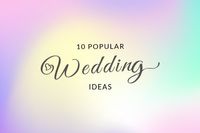紫色流行婚礼创意 博客封面