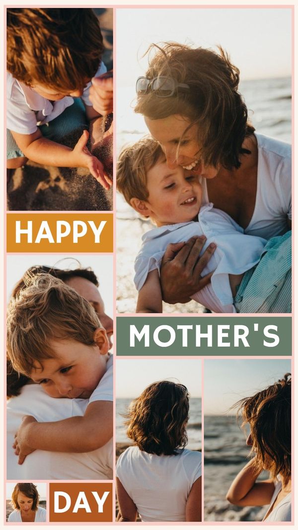 mother, photo, event, Created By The Fotor Team Template