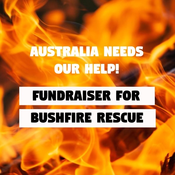 Australia Bushfire Fundraising Instagram Post