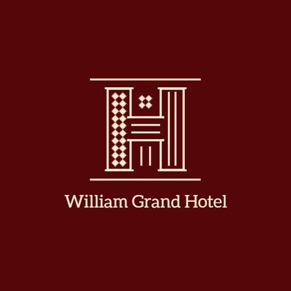 inn, business, resort, Hotel Logo ETSY Shop Icon Template