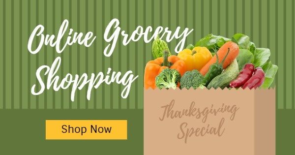 Online Grocery Shopping Banner Ads Facebook Ad Medium