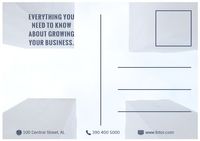 ビジネスグリーティング ポストカード
