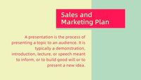 sales, business, life, Marketing Analysis Presentation Template