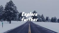 life, lifestyle, nature, Travel Explore Further Youtube Channel Art Template